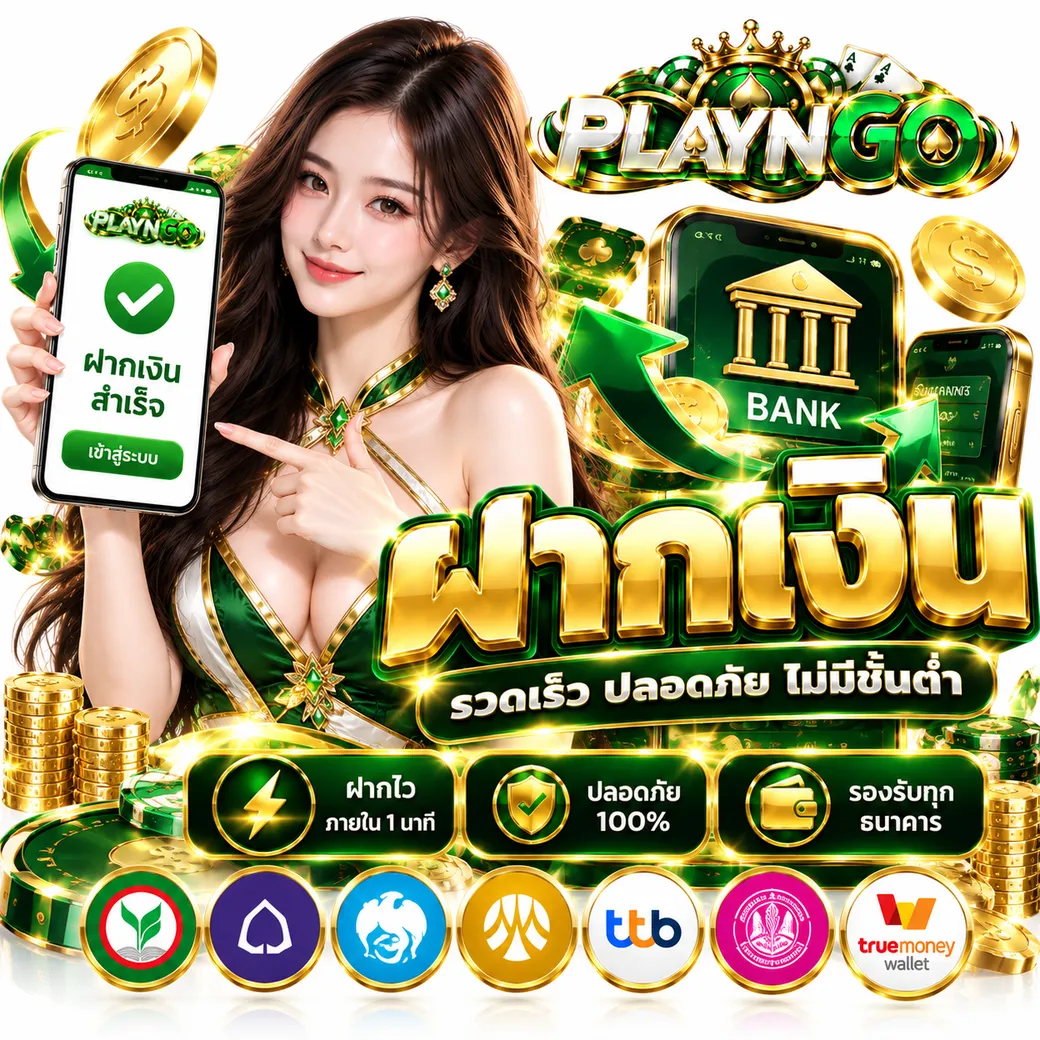 PLAYNGO - ฝากเงิน